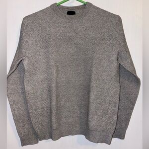 Like New Without Tags - H&M Men's Small Heather Gray Crewneck Sweater